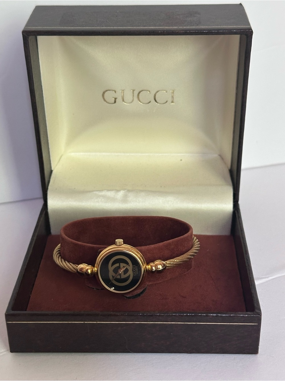 Vintage GUCCI | 2047L Gold Cable Watch